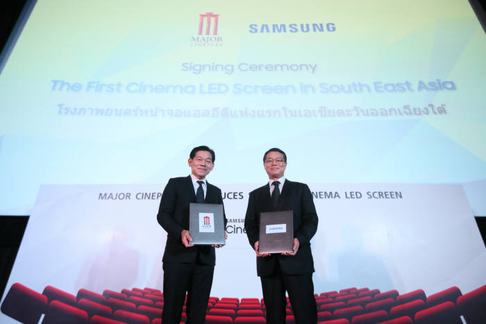 삼성전자, 태국에 '시네마 LED' 첫 해외 공급