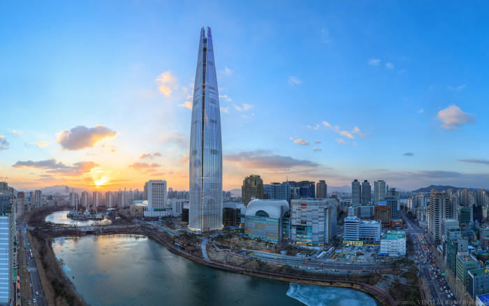롯데월드타워 전경. 전자신문 DB