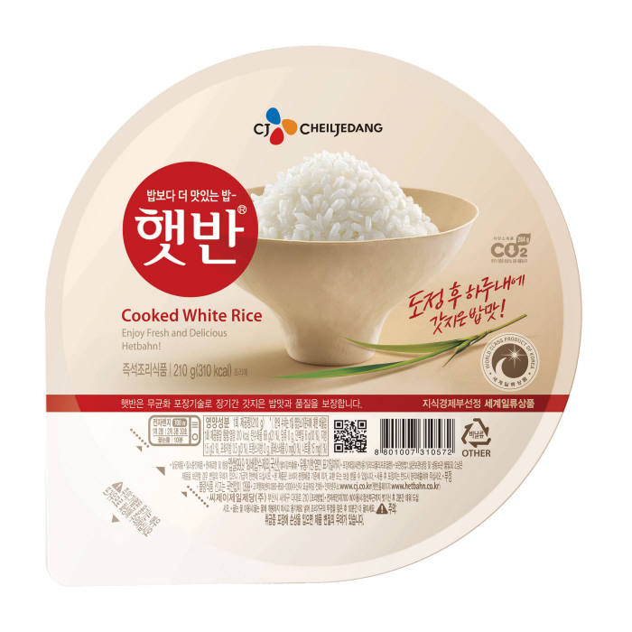 현재 CJ제일제당 '햇반' 제품 이미지. 사진=CJ제일제당 제공