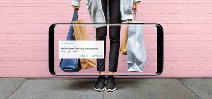 갤럭시 시리즈에 탑재됐던 초기 빅스비가 제공했던 리마인더 기능은 개인화 AI의 일종으로 볼 수 있다 [사진=삼성전자 뉴스룸]