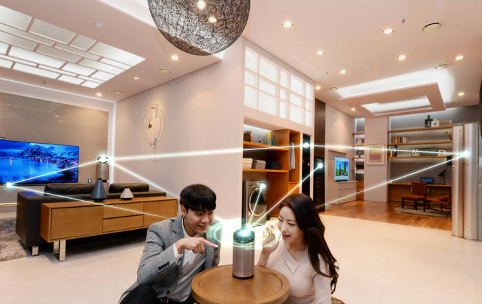 다양한 AI를 통해 개방형 전략을 취하고 있는 LG전자 씽큐의 미래상 [사진=소셜 LG전자]