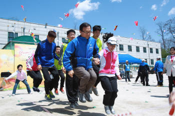 우리은행, 장애인 줄넘기대회 개최