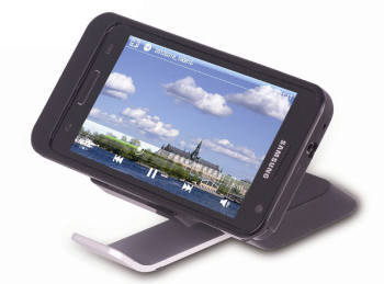 열림기술이 출시한 갤럭시S2 HD LTE 무선충전기 `파워홀릭`