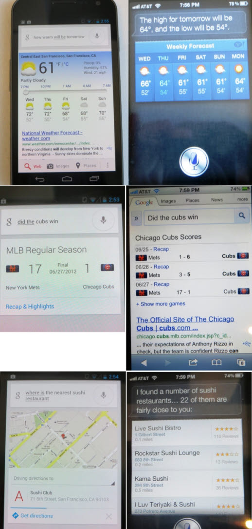 이미지 출처 : http://forwardthinking.pcmag.com/none/299734-google-s-jelly-bean-voice-recognition-vs-apple-s-siri