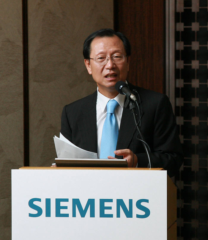 김종갑 "한국 투자여건은 좋아지고 있어 한국 지멘스 성장 가속화"