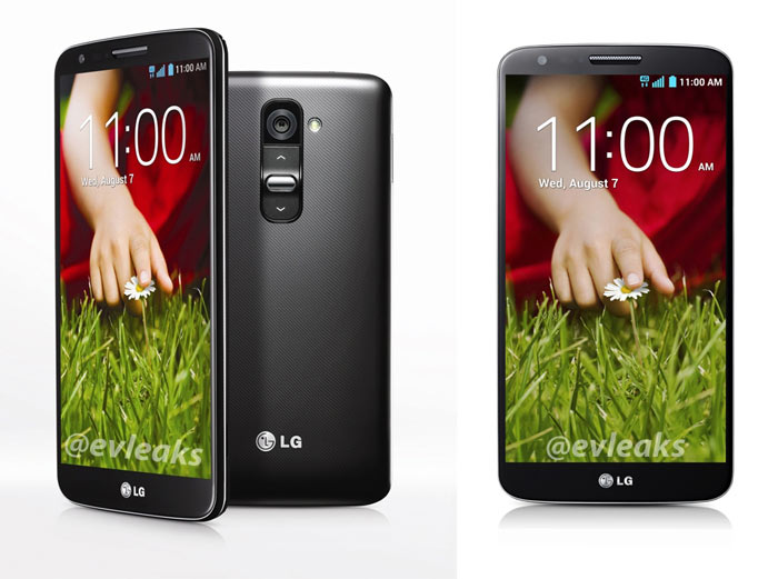 'LG G2' 공개 하루전 공식 보도사진 유출