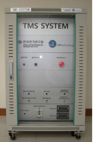 KERI와 씨알테크놀러지가 공동개발한 7테슬라급 TMS 시제품