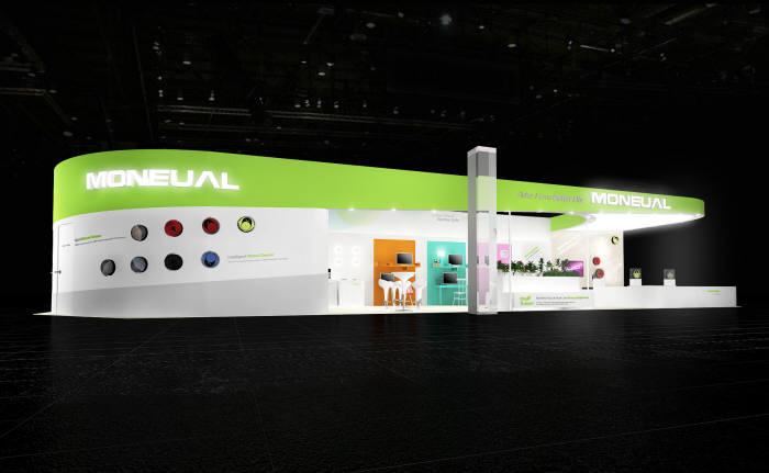모뉴엘 부스 IFA 2013