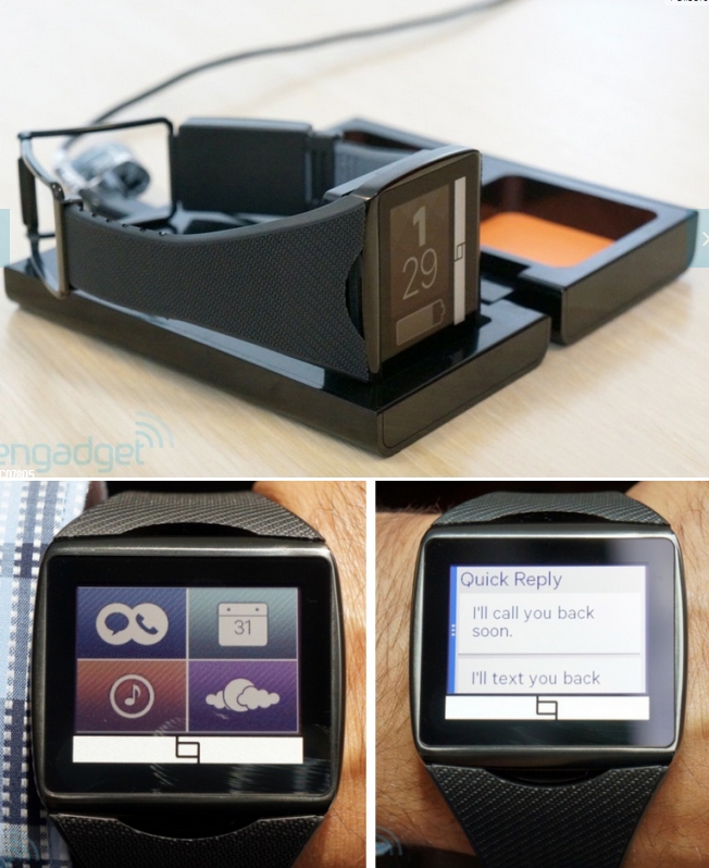 이미지 출처 : http://www.engadget.com/gallery/qualcomm-toq-smartwatch-hands-on/852066/#!slide=852065