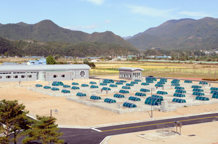 한국환경공단은 평창과 대화 정수장을 통합해 올해 8월 평창수도사업소를 열었다. 평창수도사업소 내 정수시설 전경.