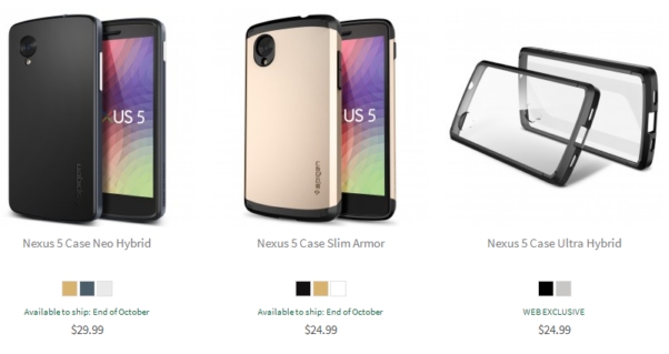 이미지 출처 : 스파이젠(http://www.spigen.com/brands/google/nexus-5.html)