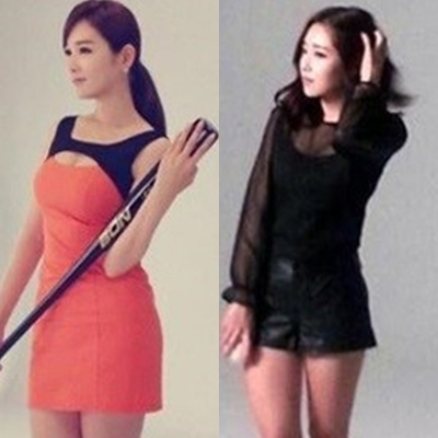 최희 공서영 아나운서 몸매 대결 8등신