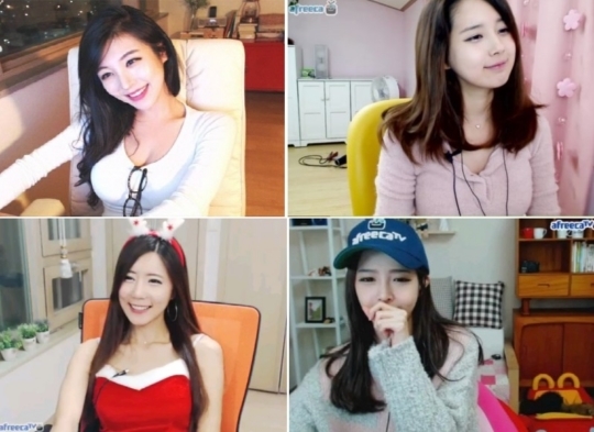 박현서 김이브 포함 아프리카TV 4대 여신