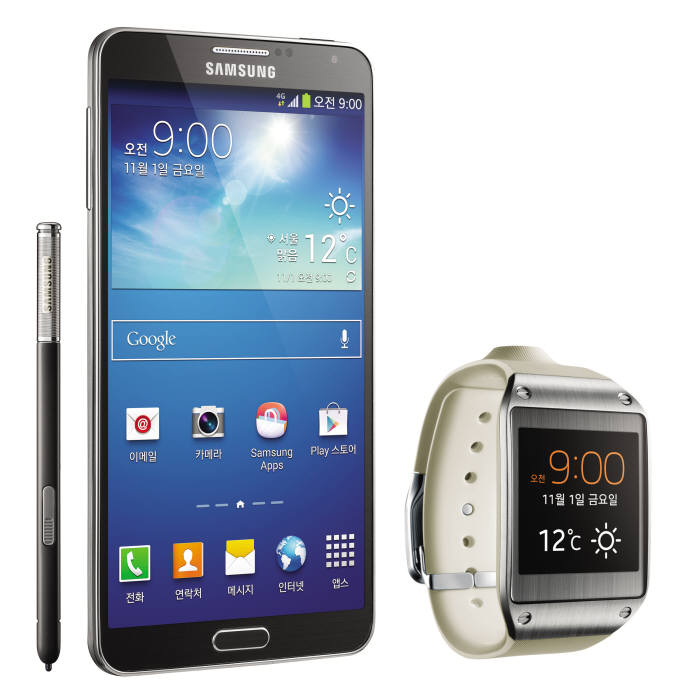 [2013 하반기 인기상품]고객만족-삼성전자 갤럭시 노트3, 갤럭시 기어