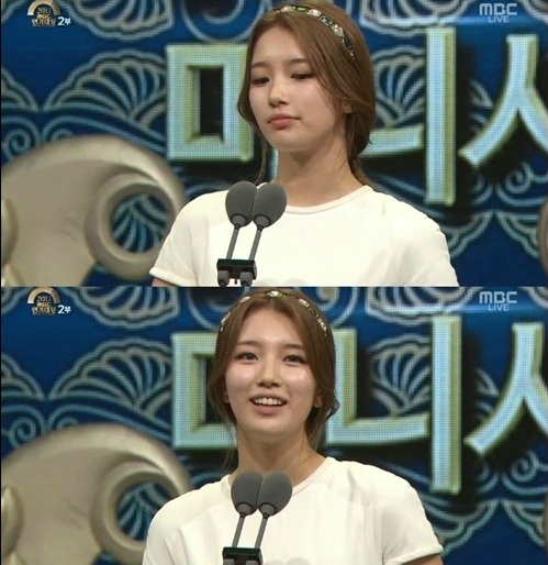 MBC 연기대상 수지 최우수상 네티즌