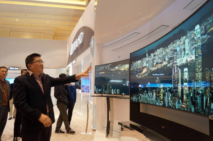 [CES 2014]LG디스플레이, 7종의 UHD 신규 모델 선보인다!