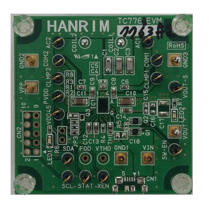 한림포스텍이 새로 개발한 무선충전 RX칩 `TC7763WBG`
