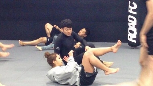 허경환 송가연 선수 친분 미녀 파이터