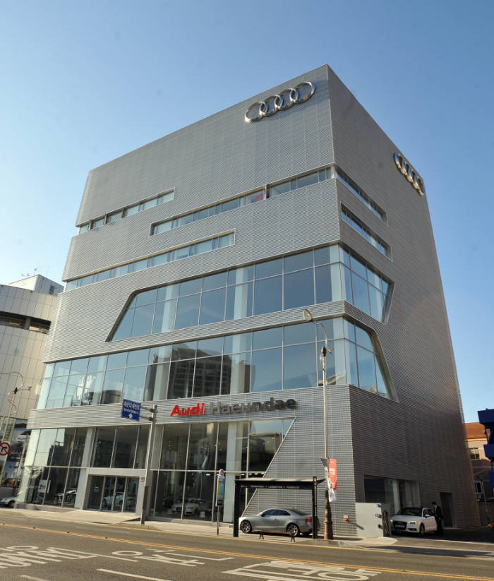 아우디 코리아 해운대 전시장
