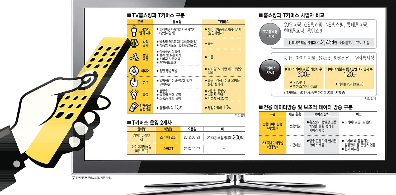 [이슈분석]T커머스, 차세대유통 vs 유사홈쇼핑