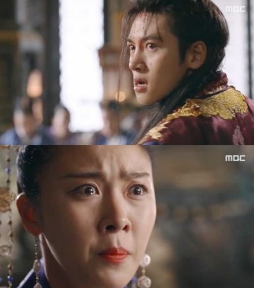 기황후 5년 후 지창욱 패전 광기 폭발 실성연기