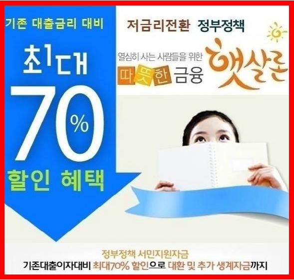 '햇살론', 무방문·무서류 대출자격 및 한도확인 가능에 신용대출이자절감까지?