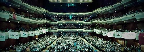 △지난해 인터내셔널 개최 장소 ‘베나로바홀’ 현장 