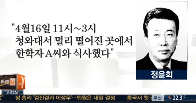 출처:/뉴스 Y캡처/최태민 사위 정윤회 세월호 사건 박근혜 대통령 산케이 신문