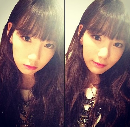 태연 눈물 호소 제시카 공식입장  /사진- 태연sns 