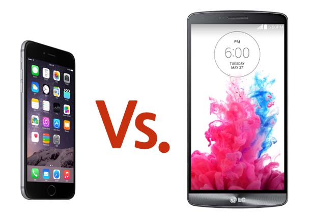 'LG G3' vs. '애플 아이폰6 플러스' 패블릿 대결 최종 승자는 누구?