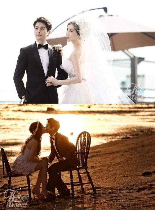 하리수 미키정 웨딩화보
 /사진- 하리;수 페이스북, kstyle wedding