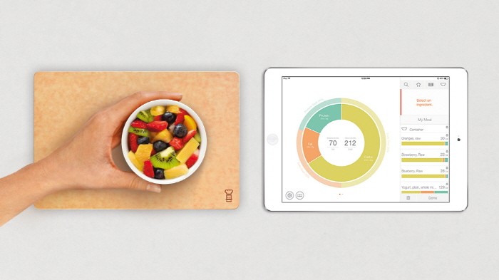 다이어트·건강관리 돕는 스마트 도마?
