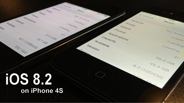 아이폰 iOS 8.2. 사진=유튜브