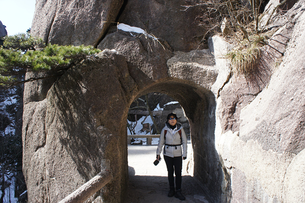 옥병풍경구 등산로