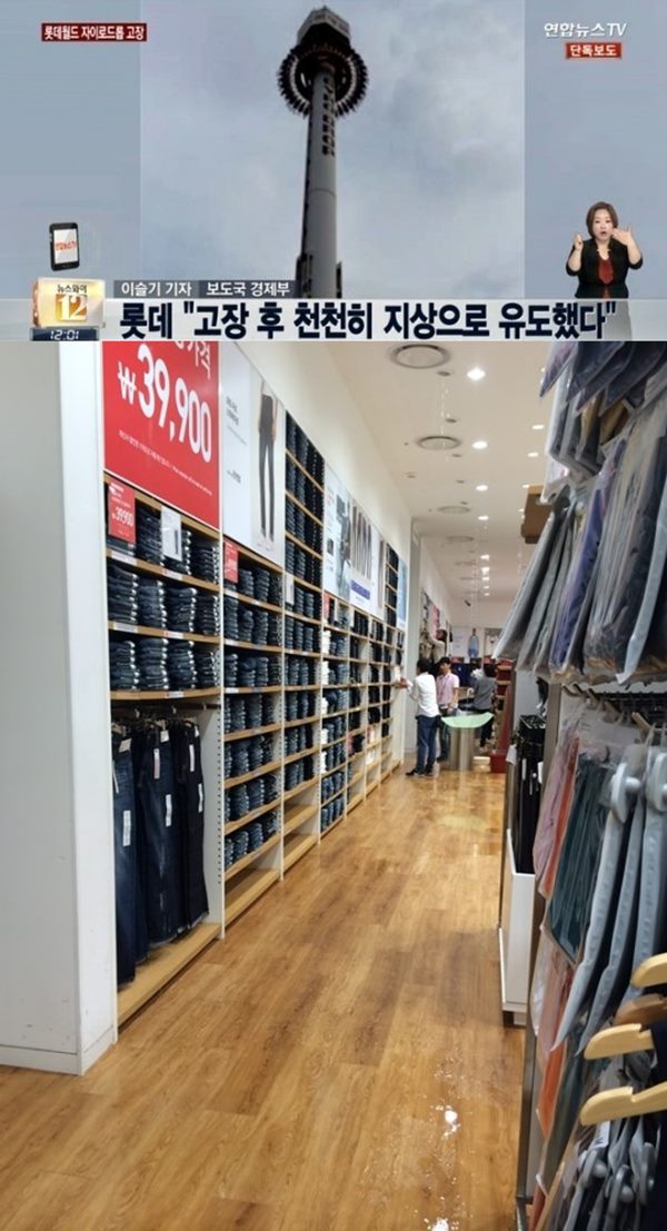 롯데월드
 출처:/ 연합뉴스 캡쳐, 전자신문DB