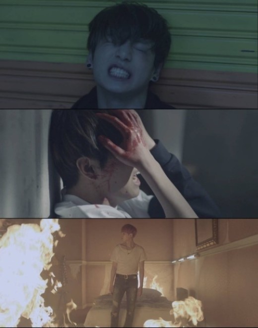 방탄소년단
 출처:/ 방탄소년단 'I NEED U' MV 캡처