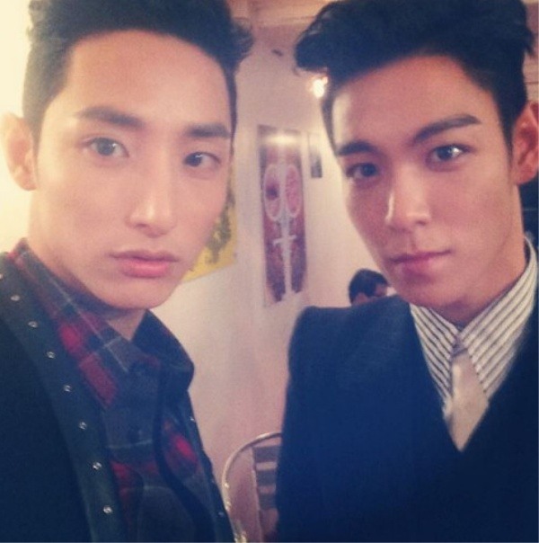 이수혁, 탑
 출처:/ 이수혁 SNS