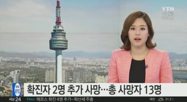 메르스 확진자 2명 숨져
 출처:/ YTN 캡처