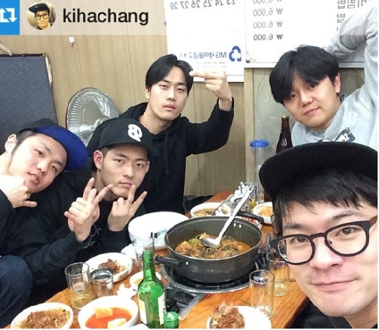 '무한도전' 혁오, 과거 '무한도전 가요제' 선배 장기하와 인증샷 '눈길'