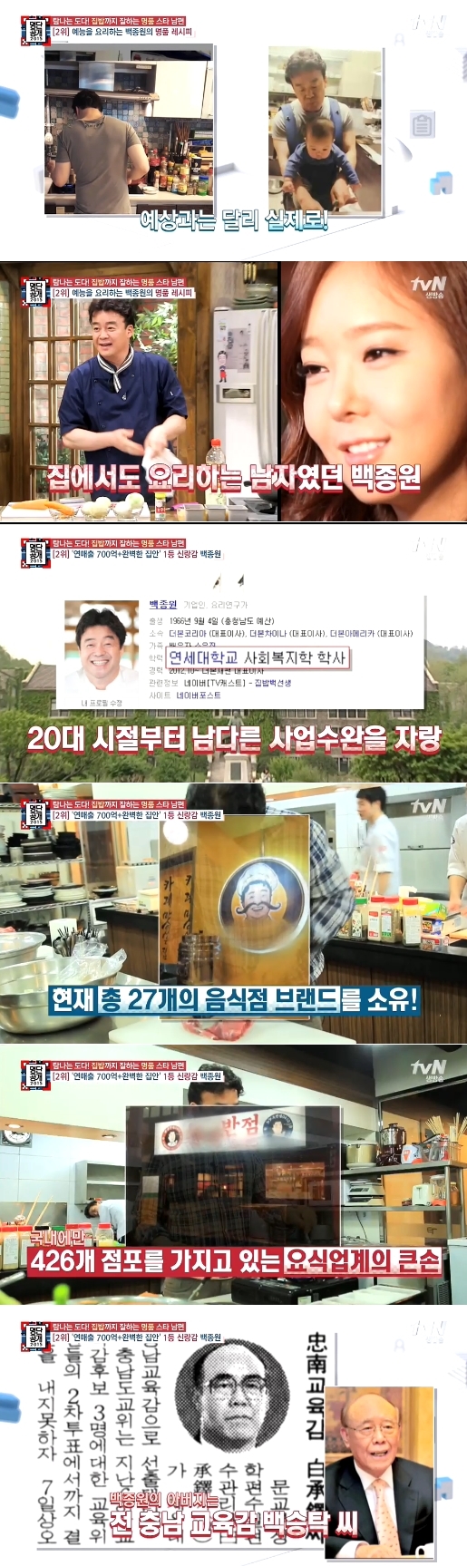 백종원
 출처:/tvN 명단공개 방송 캡처