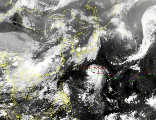태풍 할롤라 예상경로
 출처:/기상청