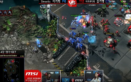 MSI 배 스타2 여성부 리그(WSL) 4강, 전승 행진으로 김가영 결승 선착