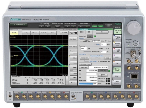 다채널 광모듈 평가용 BERTWave  MP2100B 출시