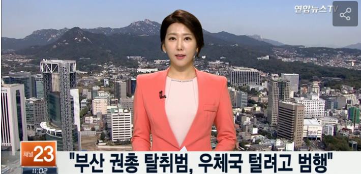 권총 실탄 탈취
 출처:/ 연합뉴스TV