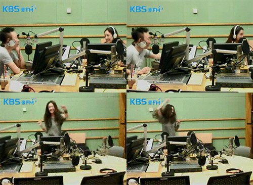 풍선껌 정려원
 사진:/ KBS 2FM '박명수 라디오 쇼' 