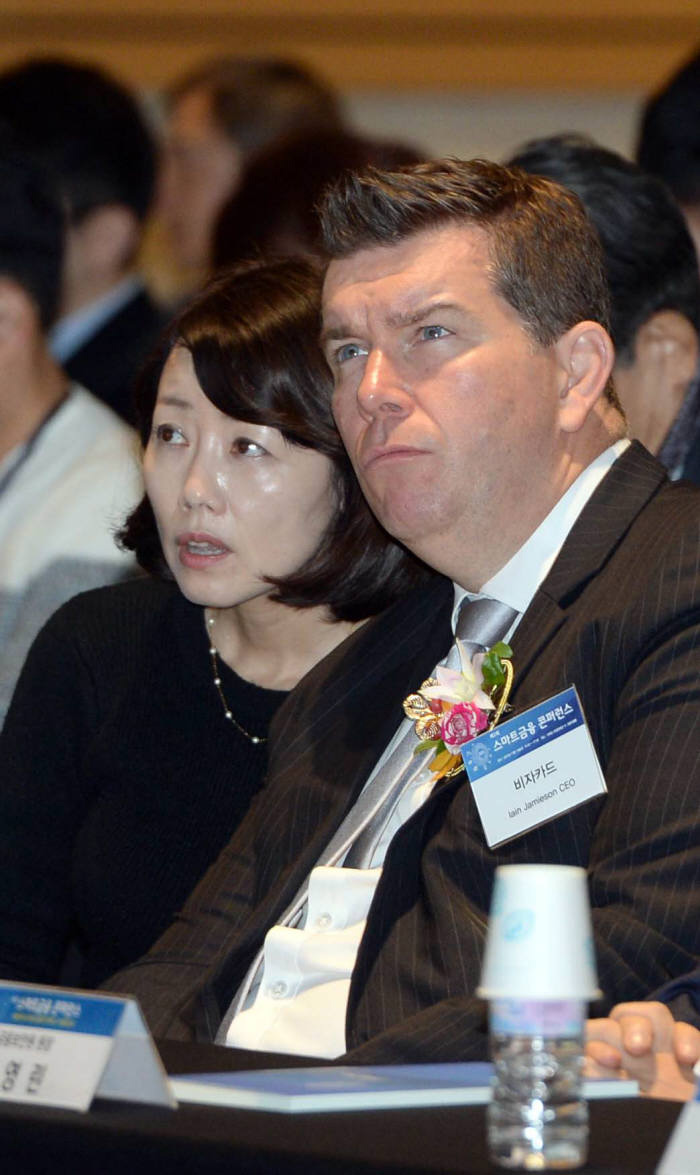 [스마트금융 콘퍼런스]한국 핀테크에 관심 보이는 이안 제이미슨 비자카드코리아 사장