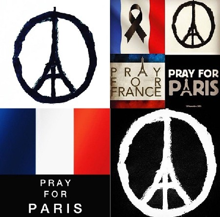 pray for paris
 출처:/SNS 캡처
 