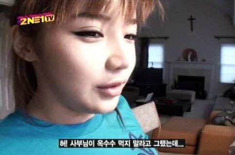 박봄
 출처:/ Mnet '2ne1TV' 캡처