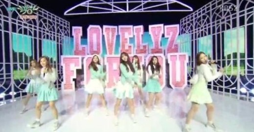 뮤직뱅크 러블리즈
 출처:/ KBS2 '뮤직뱅크' 캡처