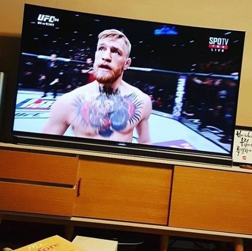 'UFC 194' 알도 맥그리거
 출처:/양요섭 SNS